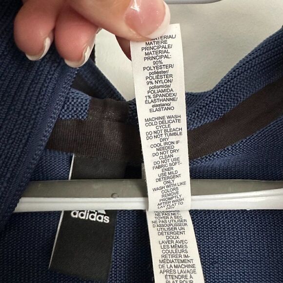 NWT, Adidas Hoodie Woven Fabric, Size L - Picture 6 of 8